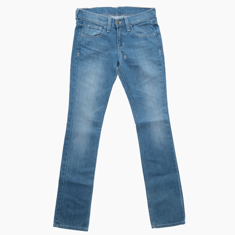 New Ksubi Medium Wash Low Rise Straight Leg Jeans Size 26